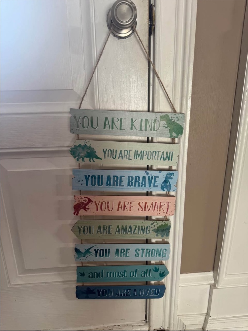 You Are Kind Multi-Color Inspirational Wall Hanging -